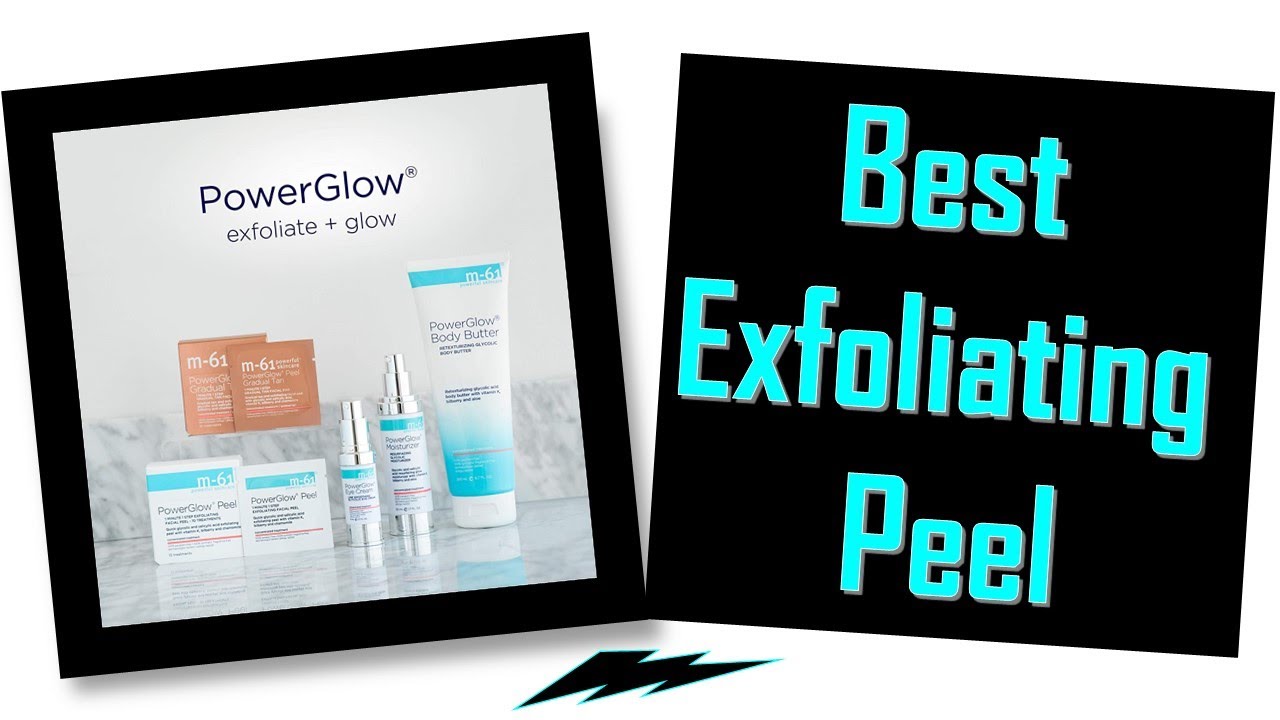 M61 Powerglow Peel is the Best Exfoliating Peel Best drugstore