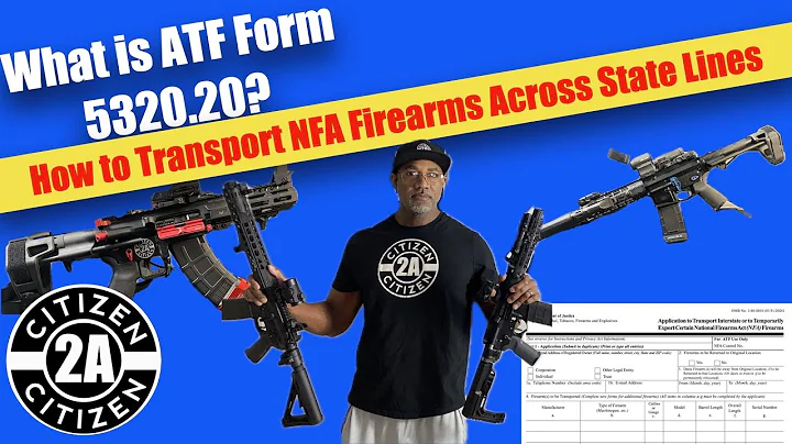 "Navigating State Lines: A Guide to Traveling with SBRs (Short Barreled Rifles)"