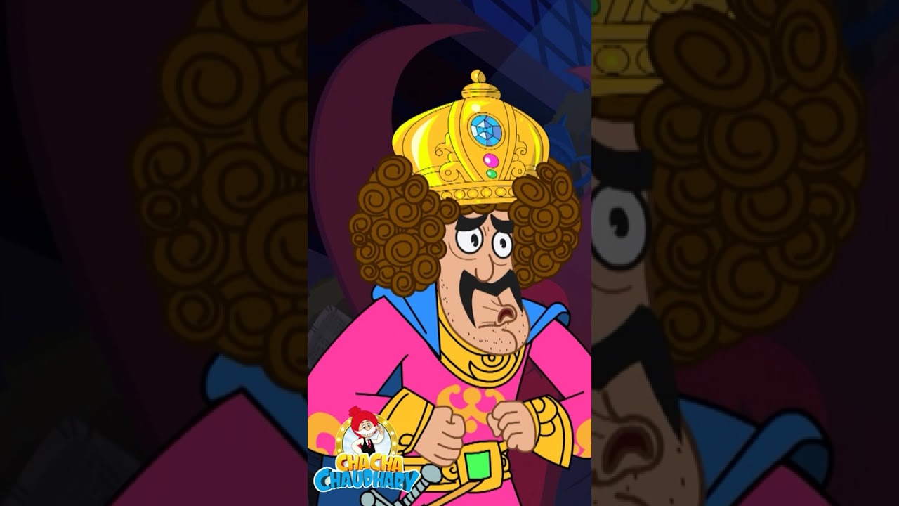 Chacha Chaudhary vs Crown King Dhammaka | Chacha Chaudhary | Hindi Detective Cartoons 