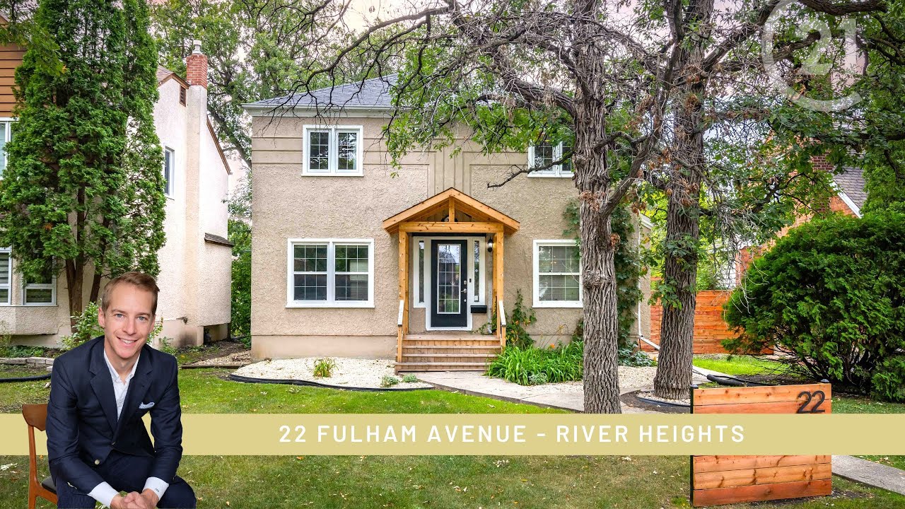SOLD 22 Fulham Avenue in River Heights Winnipeg, Manitoba YouTube