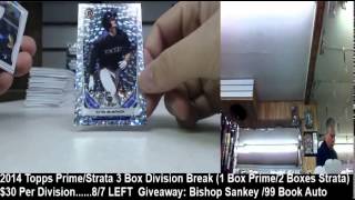 2014 Bowman Draft Picks & Prospects 12 Box Hobby Case Break eBay #1