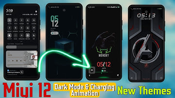 Best DARK Mode Theme For Redmi & Poco Phones || MIUI 12 & MIUI 12.5 Support Themes