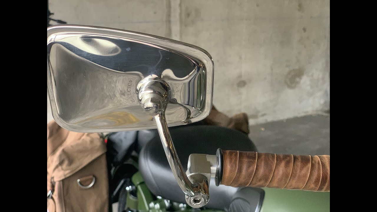 Halcyon Bar End Motorcycle Mirrors YouTube
