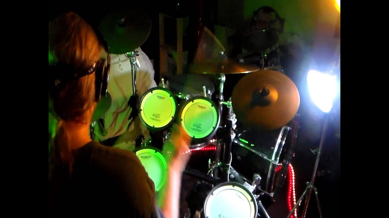 Iron Maiden Wasted Years  MadMike Borton drum cover 