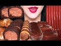 ASMR CHOCOLATE ICE CREAM CAKE MARSHMALLOW TANGHULU EATING SOUNDS MUKBANG  초콜릿 아이스크림, 마시멜로우 탕후루 먹방