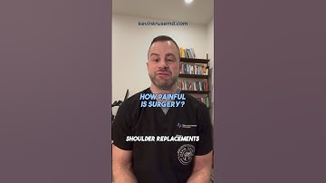 How Painful Is Shoulder Replacement Surgery? #shouldersurgery #shouldersurgeon