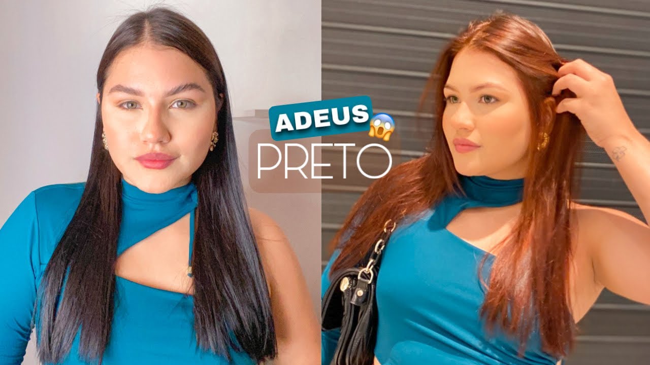 DO PRETO AO RUIVO EM CASA SOZINHA! Gastei menos de R$150,00 😱