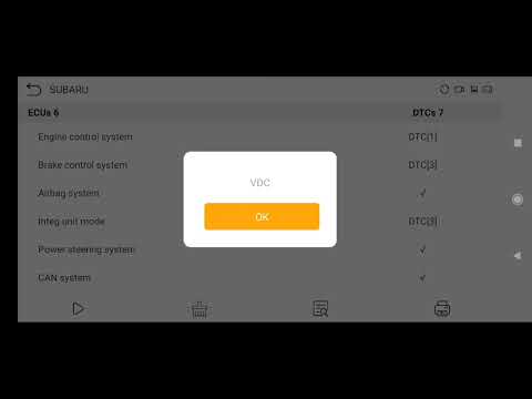 Автосканер nexpeak k1 plus диагностика Subaru Forester 2008