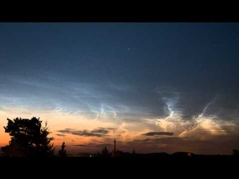 Noctilucent Clouds 240714 Close Crop Part Norway