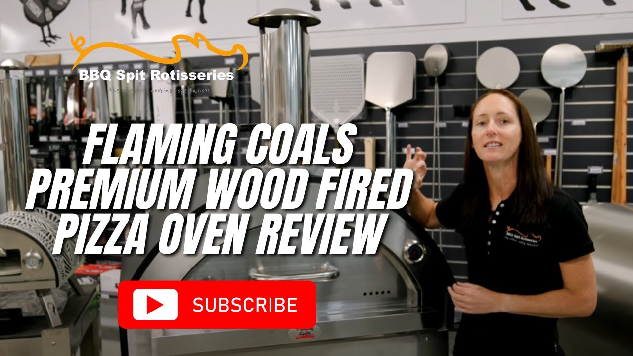 Flaming Coals Premium Wood Fired Pizza Oven Review - YouTube