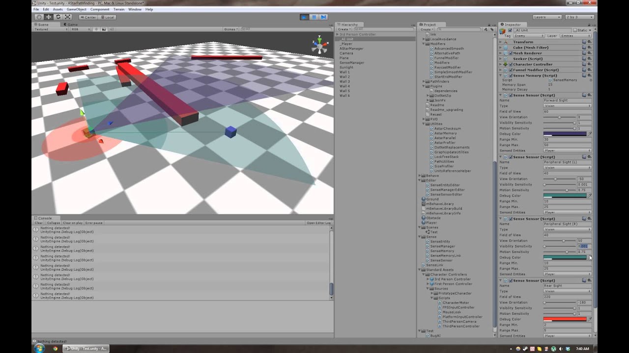 Unity perception/AI dev video 1 - YouTube