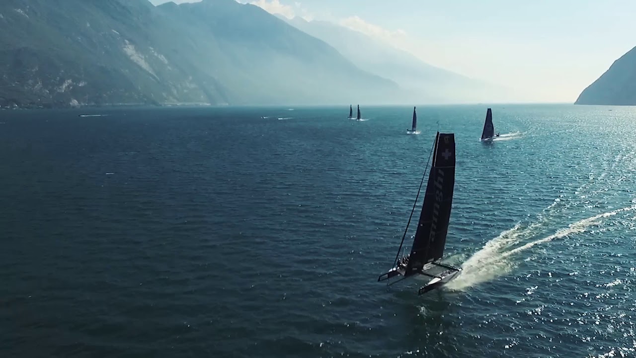 Day 1 GC32 Riva Cup - Early lead for Alinghi at GC32 Riva Cup