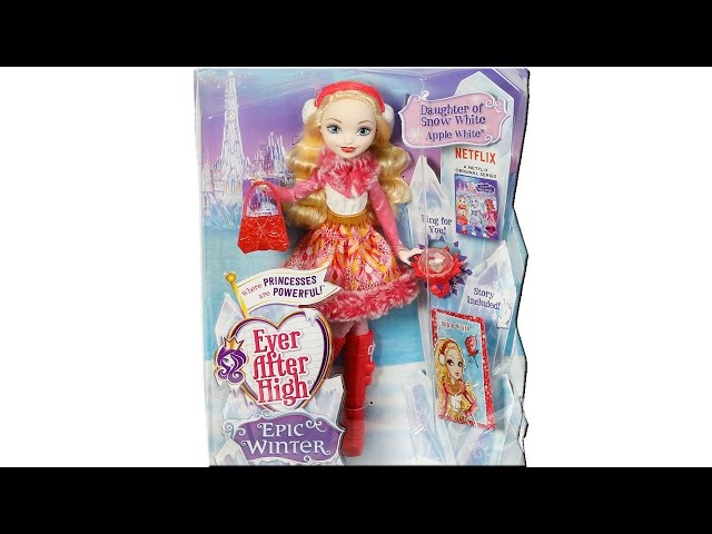 Ever After High DPG88 Epic Winter Apple White Doll