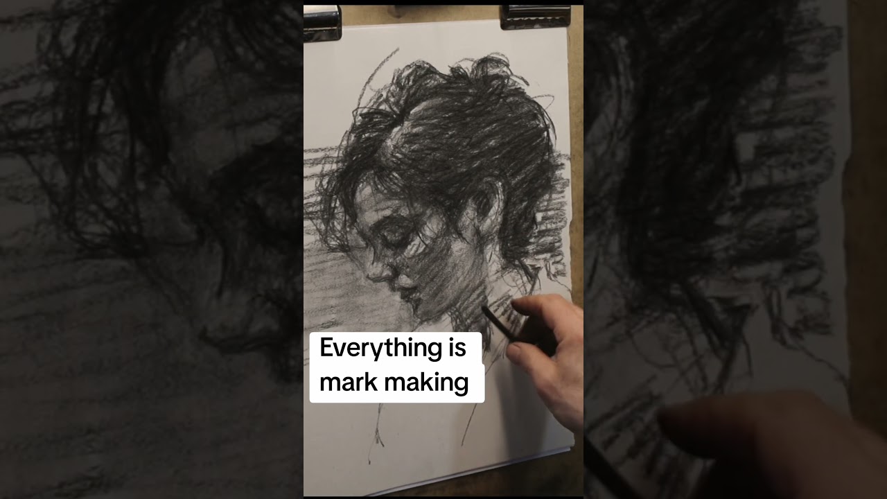 Everything is mark making. Checkout my Courses Lessons Workshops and Demonstrations