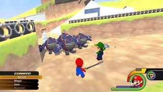 Bouncing Bombs Kingdom Hearts X Mario