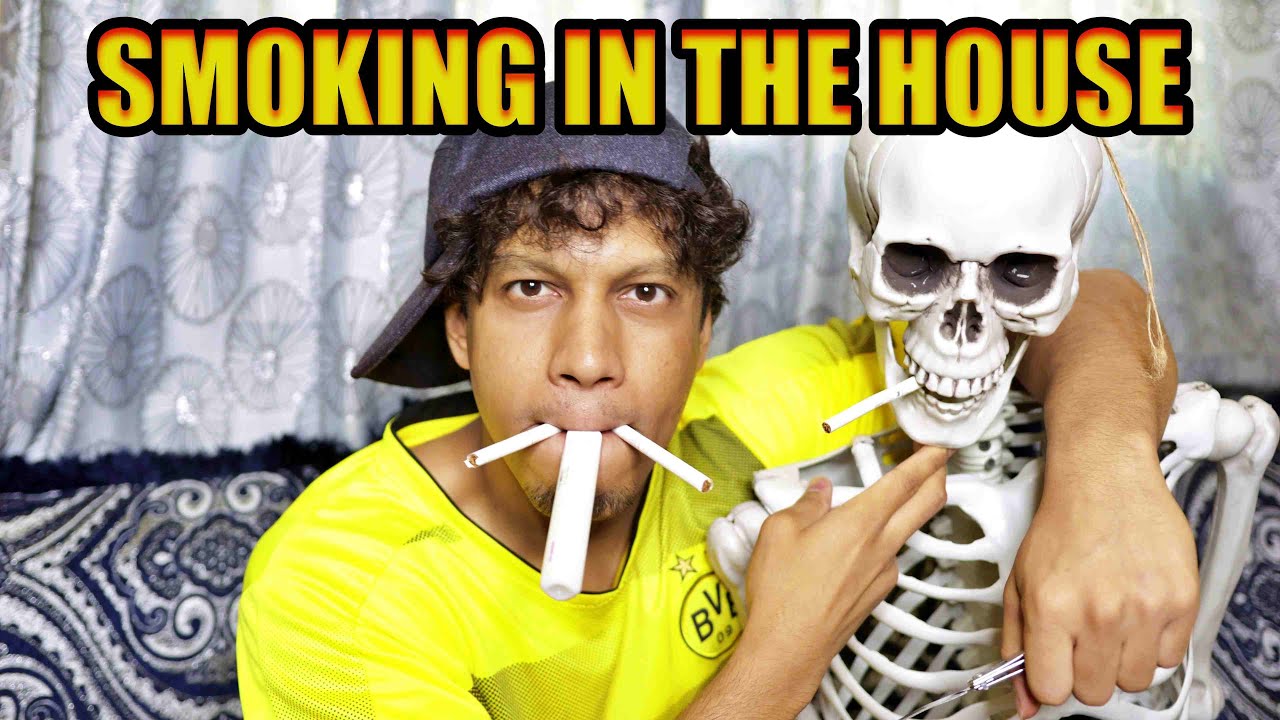 Smoking in The House Front of Parents *Gone Wrong*