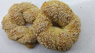 Simit Yapımı Tarifi Pekmezli Simit Nasıl Yapılır