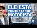 ELE ESTÁ CONTRATANDO MOTORISTA PARA TRABALHAR