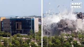 You can watch this video at https://koreanow.com, the inter-korean
relation is on line., north korea blew up joint liason office in its
border town of kaesong tuesday, after ...