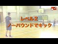 テニスボールキック