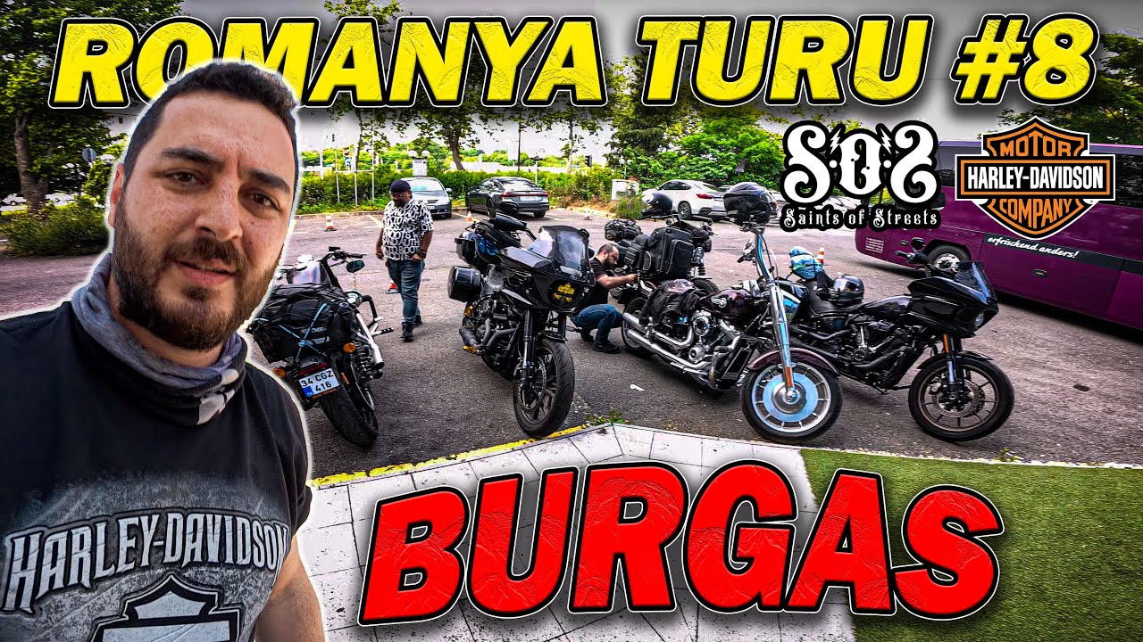 Varna Riders VARNA - BURGAS - İSTANBUL | MOTOSİKLETLE ROMANYA TURU #8 | HD Low Rider ...