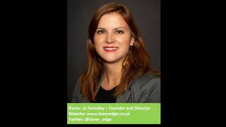 Csb Jo Ferreday. Managing Director Of Sheer Edge Ltd.