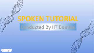 Spoken Tutorial Orientation Class