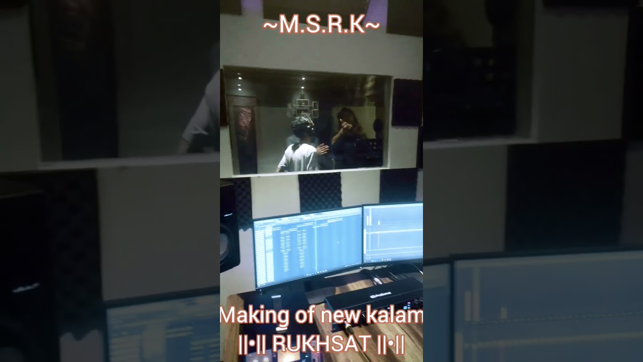 recording session for new noha ||•|| RUKHSAT ||•||