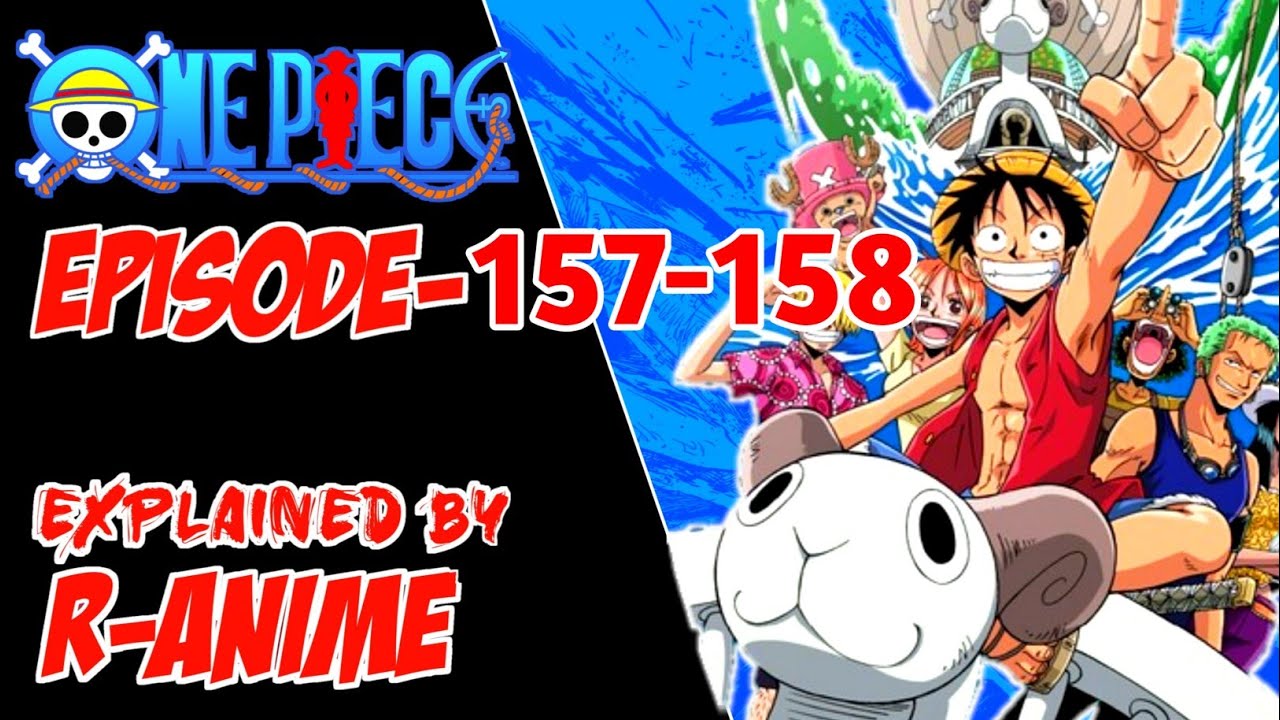 One Piece Episode-157-158 in hindi, explained by