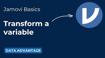 Transform a Variable in Jamovi
