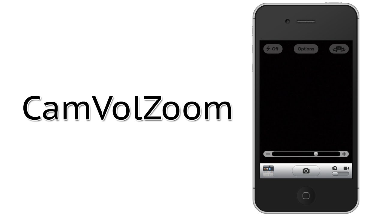 Use the Volume Buttons For Camera Zoom CamVolZoom Cydia Tweak Review