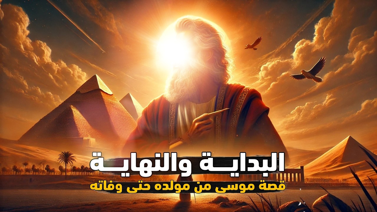 البداية والنهاية (الحلقة 10): القصة الكاملة لنبي الله موسى عليه السلام من مولده حتى وفاته