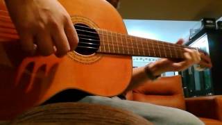 Video thumbnail of "ERES TU  cover guitarra instrumental MOCEDADES"
