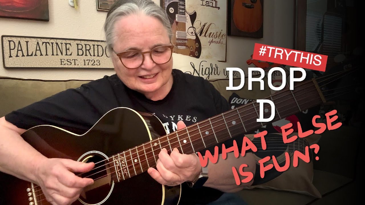 Fun Drop D Riffs Try This For DROP D! ** LEARN A New Ditty On Your GUITAR ** Easy BUT ...