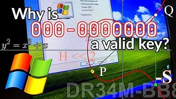 Why is 000-0000000 a valid Windows XP key?