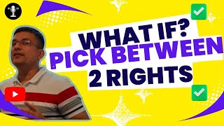 How do we SOLVE Moral Dilemma of Practical LIFE ? Podcast 🎙️