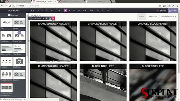 Odoo Website Three Animated Block Snippet - SerpentCS