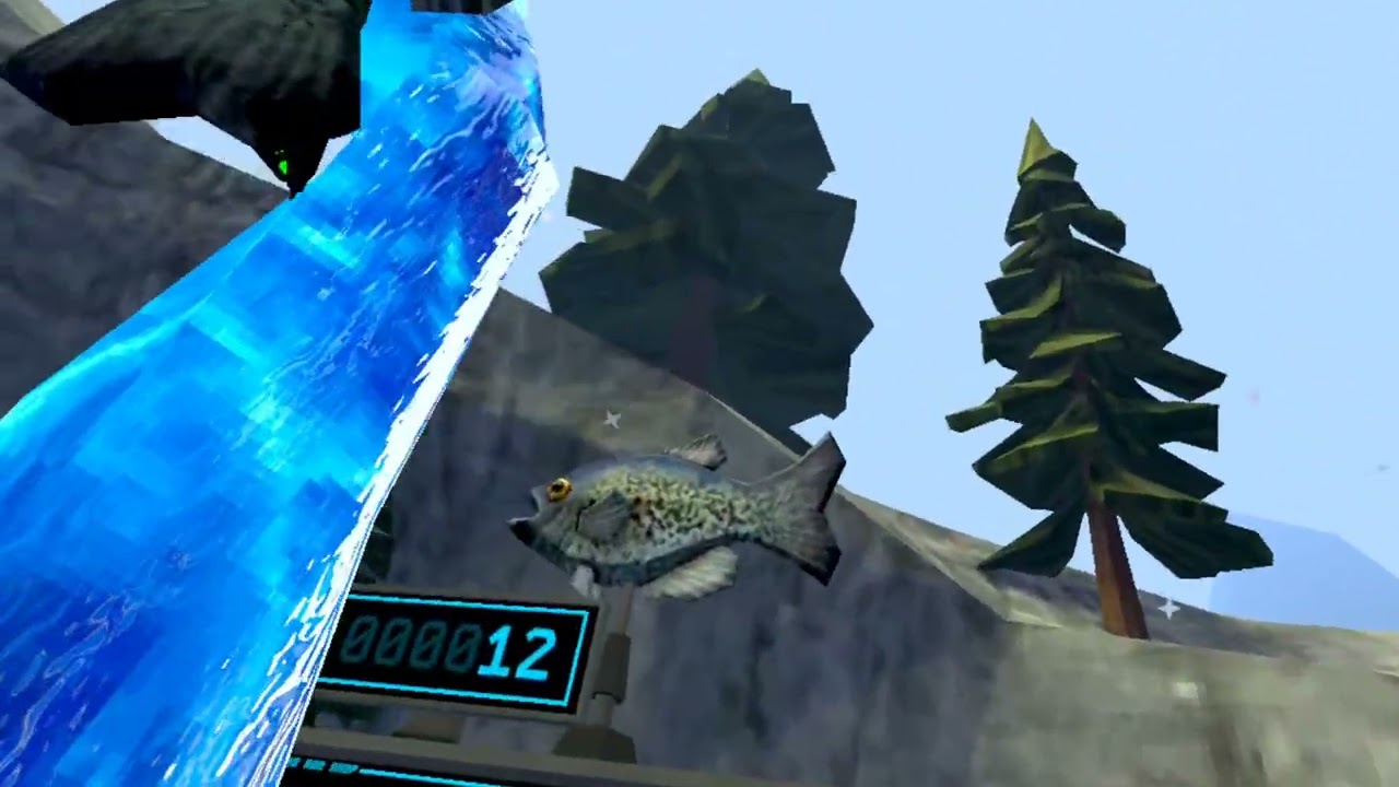 Fishing in animal company 