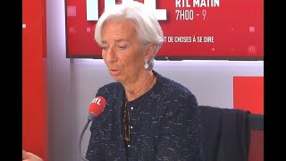 Christine Lagarde était l'invitée de RTL