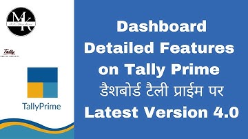 Dashboard on Tally Prime latest version, Features of Dashboard on Tally Prime Version 4.0