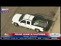 WATCH: VERY DANGEROUS Police Chase in California (FNN)