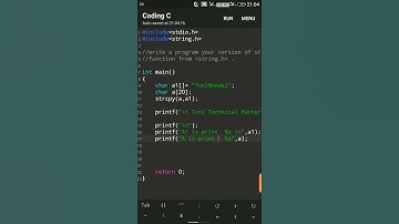 #37 Strcpy use on code (example) for beginners #c #coder #codmobile