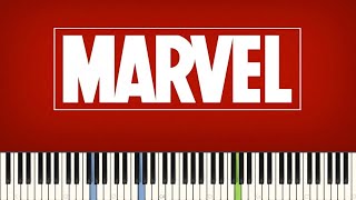 Marvel Intro-piano tutorial