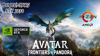 [BENCHMARKS] Avatar: Frontiers of Pandora || RTX 3070
