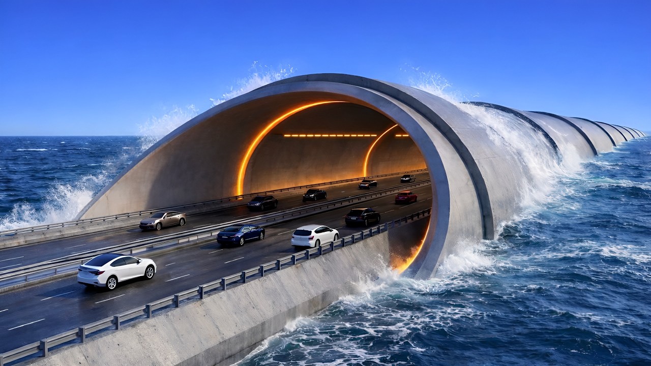 Невозможный Туннель под Ла-Маншем стоимостью 15 Млрд $