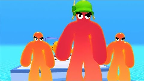 Blob Shooter 3D- Completing All Levels Challenge- Fun Android IOS Gameplay- (Levels 21-30)