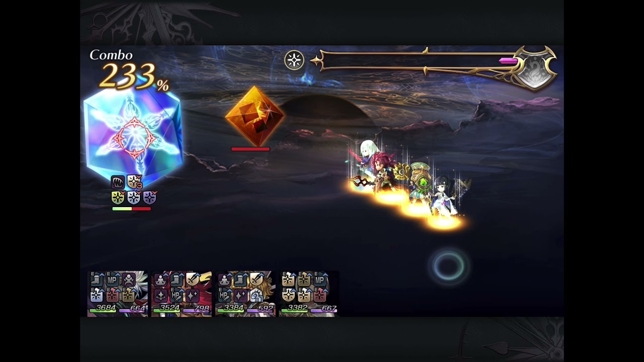 Another Eden Global 2.8.500 Artificial Spirits Terra Nivium 20,000 B.C. Optional Boss Fight Battle!