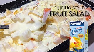 Fruit Salad using Fruit Cocktail | Creamy Fruit Salad Filipino Style screenshot 5