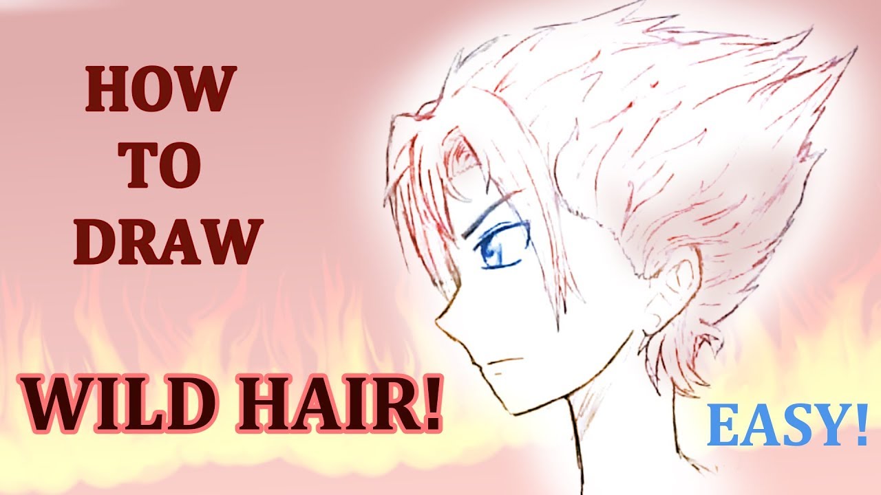 How To Draw Manga Easy Boy S Face Side View Anime Hair Tutorial