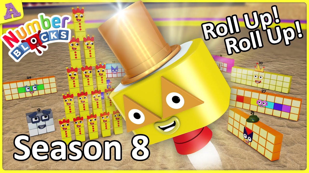 Numberblocks Circus Of Threes With 3 Times Table Season 8 Youtube